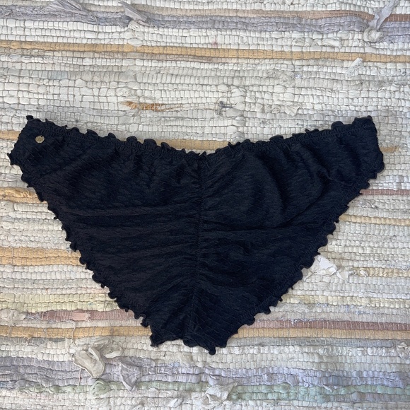 Victoria’s Secret Ruffled Cheeky Textured Bikini / Swim Bottoms Size XL - Picture 4 of 4